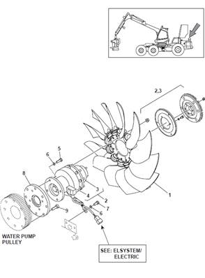 Fan propeller, assembly 9992699