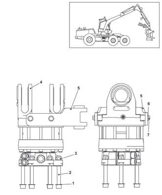 Rotator H172, assembly 99929120