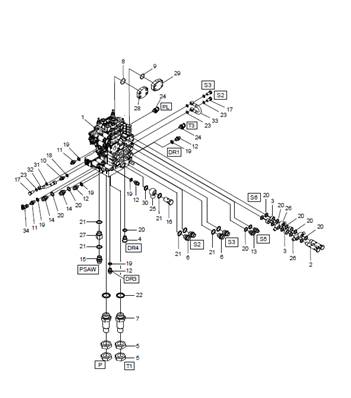 Right manifold assembly #2 LM0061452