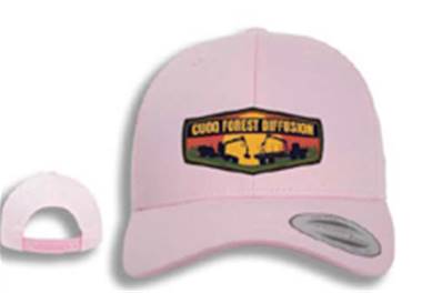Cap Retro Trucker pink CUOQ FOREST DIFFUSION