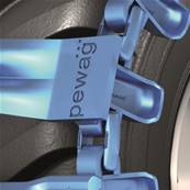 Pair of tracks bluetrack perfekt 26mm 2x2 for 750/55 Pewag 872642X2