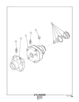 Cylinder, Brake 4220712
