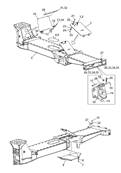 Rear drive motor, brakes 9991577S2