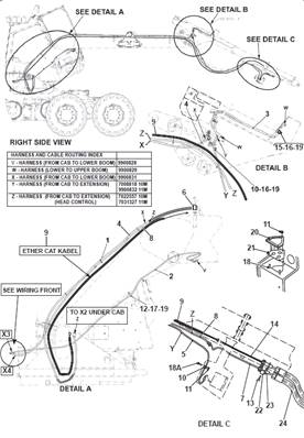 Crane beam, mounting 9991847