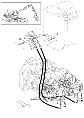 Transmission, high pressure sensors 9991888
