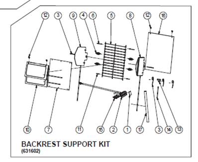 3000 HIGH END seat assembly 9992856