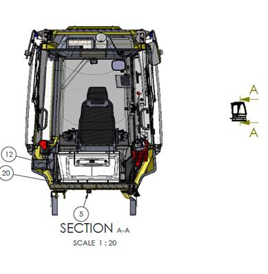 7000 seat, armrests 99929493