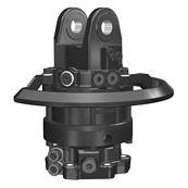 Rotator INDEXATOR GV124 threaded in M16 Ø173mm for 80mm links