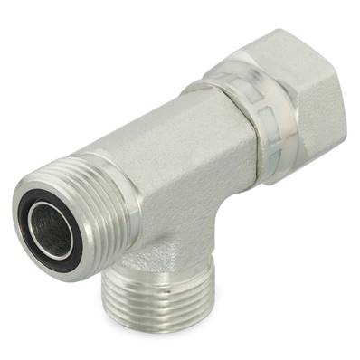 ORFS horizontal male-female tee 1 Parker 10R6MLOS
