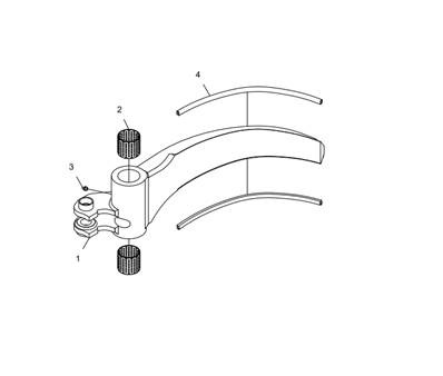 Lower delimbing knife LM043015