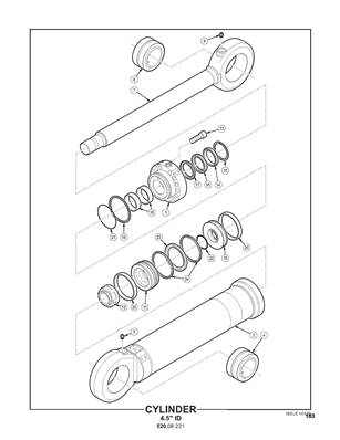 Cylinder 4.5" ID 52008221