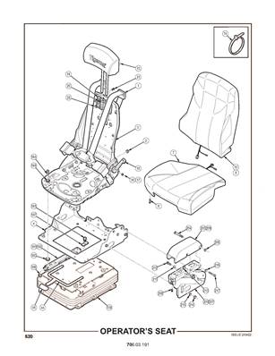 Operator's Seat 70603191S5