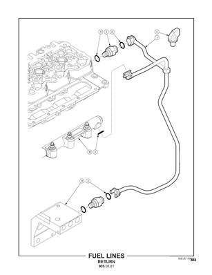 Fuel Lines, Return 9050581