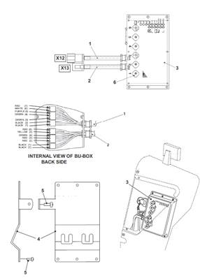 Harvester head control system, assembly 7034415