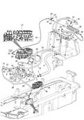 Crane pump, hydraulic lines 9902859S2