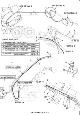 Crane beam, mounting 9991231