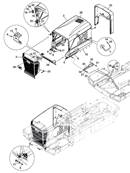 Hood guard, mounting 9991263