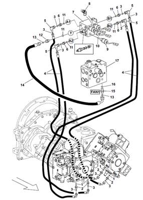 Transmission, high pressure sensors 9991469