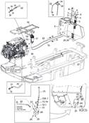 Fuel tank, mounting 9991512S2