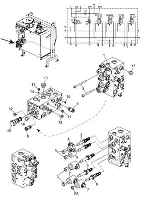 Transmission, low pressure hydraulic valve 9991696