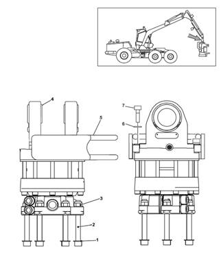 AV17S rotator, assembly 9992284