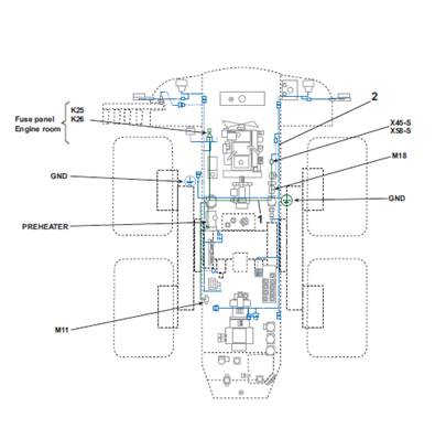 Webasto harness, assembly 9992378