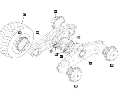 Bogie, assembly 9992443