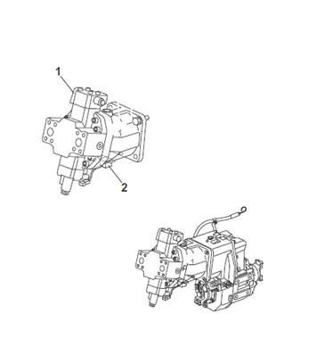 Transmission motor, mounting 9992487