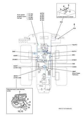 AdBlue harness, installation 9992492