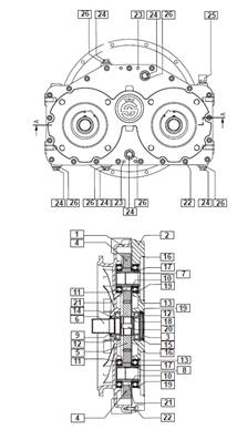 Boite de répartition, assemblage 9992721