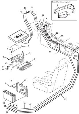 FORESTER control system, assembly 9992780