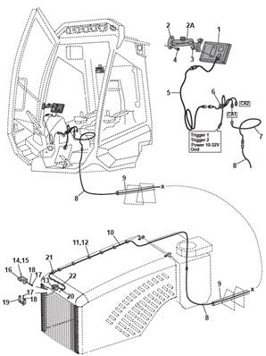 Reversing camera, mounting 9992881