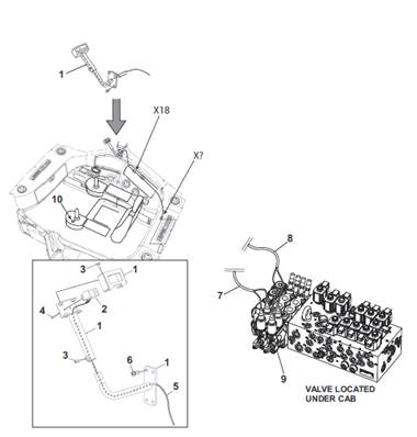 Steering control, assembly 99929206