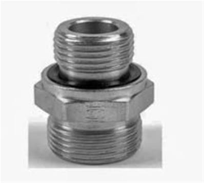Adaptateur male 8L - male BSP ISO 1179 1/2 GE08LR1/2EDOMDCF
