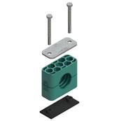 Simple complete flange for hose Ø38 mm Parker RAP3-538