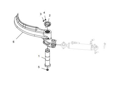 Lower delimbing knife, standard LM043532