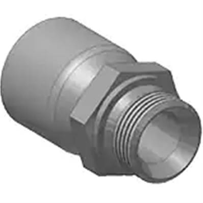 Crimp fitting Parker BSP 3/8 - Male - Series 43 1D943-6-6