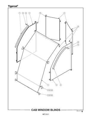 Cab Windows Blinds 1072982
