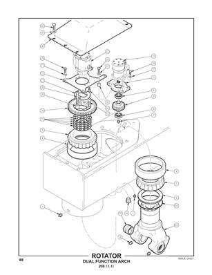 Rotator, Dual Function Arch 2081441S2