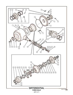 Differential, Fixed Axle 4171072