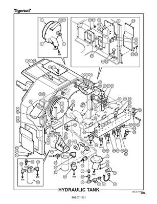 Hydraulic Tank 502071622S2