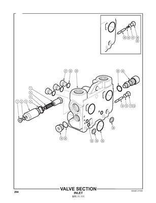 Valve Section, Inlet 51111111