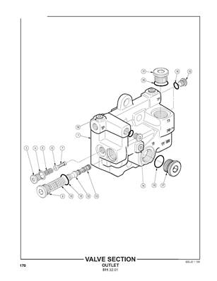 Valve Section, Outlet 5113201