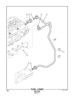 Fuel Lines, Return 9050541