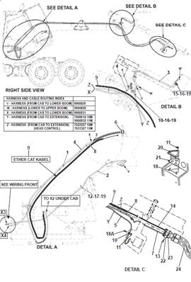 Crane beam, mounting 9991033