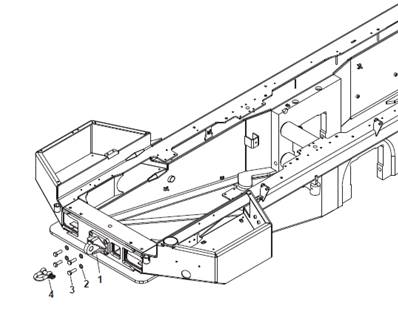 Trailer hitch, assembly 9991121
