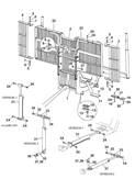 Hydraulic and mechanical removable grid, mounting 9991266S2