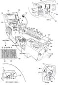 Cab side console, assembly 9992194S2