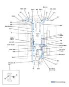 Front frame harness, mounting 9992462