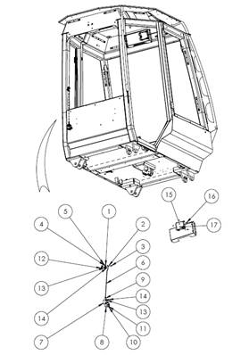 7000 seat, armrests 9992632